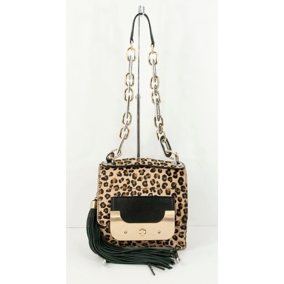 Diane Von Furstenberg Leopard Bon Bon Harper Bag - Picture 8 of 8